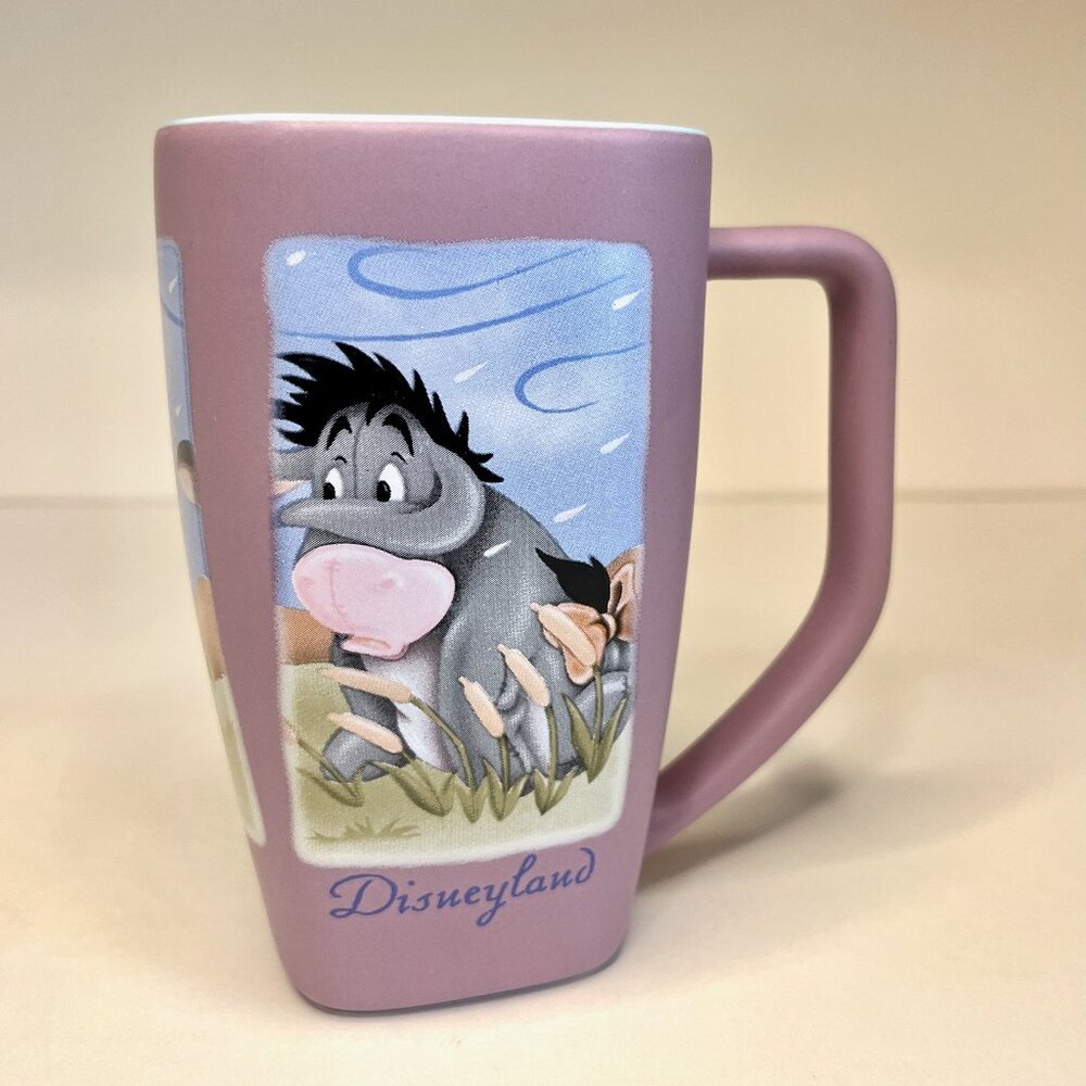 Disneyland Eeyore Mug * Elegant Matte Purple * Purchased at Disneyland * Unused - Picture 2 of 7